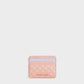 Quilted Multi-Slot Card Holder - Pink