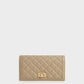 Micaela Quilted Phone Pouch - Sand