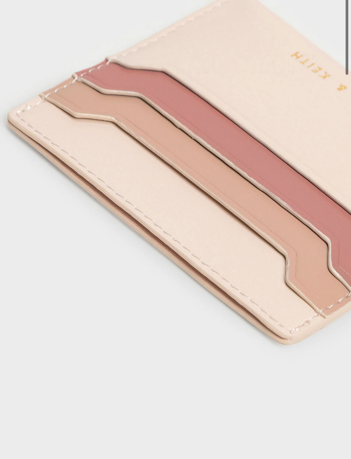 Multicolour Card Holder - Light Pink